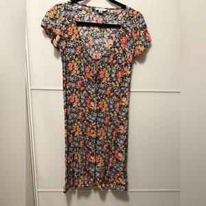 American Eagle Outfitters Floral Button Down Dress